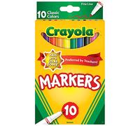 Crayola 58-7726 Fine Line Markers, Multi-Colour