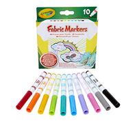 Crayola - 58-8633-E-000 - 10 Markers for Fabrics.