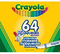 CRAYOLA 64 Pip-Squeak Skinnies Markers