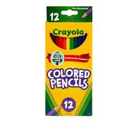 Crayola 68-4012 Colored Pencils, 12-Count, Assorted Colors (Pack of 6)