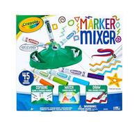 CRAYOLA 74-7460 Marker Blender, Rainbow Lab Set for Creating Two-Tone Markers, Creative Activity and Gift for Children, Ages 6+, Multicoloured, 114 Pieces (1 Piece)