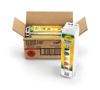 Crayola 8 Pan Set Washable Watercolors,12 Pack, Kids Indoor Activities At Home