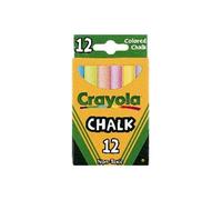 Crayola 816 Kids Coloured Chalk- 12 Count