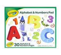 Crayola Alphabet Pad, Tracing Worksheets, 30 Pages, White, 10 x 8 Inches