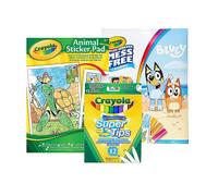 Crayola Arts & Crafts Bluey Bundle Clear
