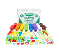 Crayola Assorted Dough Classpack with Tools 8 Colors Art Supplies Over 100 Pieces 24 per Carton