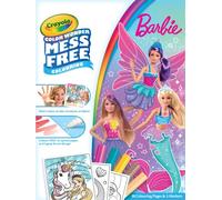 Crayola Color Wonder Book – Barbie, Mess-Free, 18 Pages & 5 Magic Markers, Ages 3+