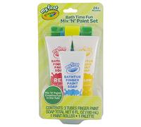 Crayola Bath Tub Brush & Finger Paint Soap Set