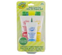 Crayola Bath Tub Brush & Finger Paint Soap Set
