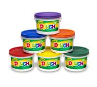 Crayola BIN570016 Super Soft Modeling Dough Assorted Colors Pack of 6