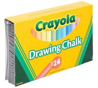 Crayola Binney and amp; Smith (R) Drawing Chalk, Assorted Colors, Box Of 24