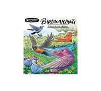 Crayola Bird Coloring Book (40pgs), Adult Coloring Pages, 8.5 x 10, Stress Relieving Coloring, Mindfulness Activity for Adults