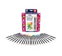 Crayola Blend & Shade Colored Pencils Set (24ct) Colored Pencils for Adult Coloring, Art Supplies for Sketching & Drawing, Gifts for Teens