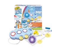 CRAYOLA Bluey Color Wonder Magic Light-Up Stamper | Includes 10 Bluey Stamps, 3 Markers, Stickers & 18 Colouring Pages | Magic Colouring Fun for Kids