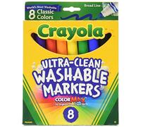 Crayola Broad Point Washable Markers - Pack of 5