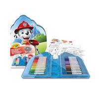 CRAYOLA - Case with Colours & Stickers Paw Petrol, Felt Pen Set, Colouring Pages, Stickers, 45 Pieces, Creative Gift for Children from 5 Years, 04-0783