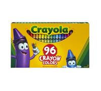 Crayola Classic Color Crayons in Flip-Top Pack with Sharpener, 96 Colors, Gift for Kids