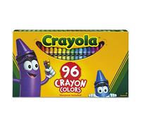 Crayola Classic Color Crayons in Flip-Top Pack with Sharpener, 96 Colors, Gift for Kids