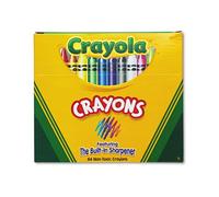Crayola Classic Color Pack Crayons, Assorted 64/Box, Sold As 1 Box