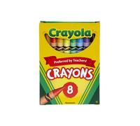 Crayola Classic Color Pack Crayons, Tuck Box, 8 Colors