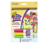 Crayola Color and Erase Reusable Activity Pad, Coloring Gifts for Kids