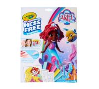 CRAYOLA Color Wonder - Ariel Colouring Mess-Free Book (Includes 18 Colouring Pages & 5 Magic Color Wonder Markers)