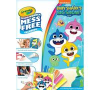 Crayola Color Wonder,Big Show Baby Shark Mess Free Foldalope, 24 pg