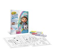 CRAYOLA - Color Wonder, Coloring Set containing 18 Colouring Pages and 4 Felt-tip pens with The Theme of Gabby and The Magic House, Creative Activity for Children, Age 3, 4, 5 Years, 75-2861