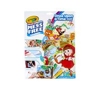 CRAYOLA Color Wonder Colouring Set Age 3+ with 18 Pages and 5 Mess-Free Felt-Tip Pens, Once Upon A Time: Fairy Tales to Colour, 75-7142