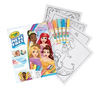 CRAYOLA Color Wonder Disney Princess Colouring MessFree Book Includes 18 C