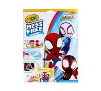 CRAYOLA Color Wonder - Marvel Spidey and His Amazing Friends Mess-Free Colouring Book (Includes 18 Spider Man Colouring Pages & 5 Magic Color Wonder Markers)