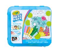 Crayola Color Wonder Mess Free Coloring Activity Set (30+ Pcs) with Markers Stamps and Stickers Gift for Toddlers 3+