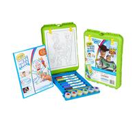 Crayola Color Wonder Easel with Storage Coloring Page Markers Paint Travel Books - Multi