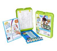 CRAYOLA Color Wonder Travel Easel Toy Story Pages with Bonus Pages, Markers and Color Wonder Paint Coloring Travel Books and Esel MEGA Set