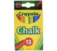 Crayola Colored Chalk - 12-Count (Pack of 6)