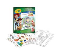Crayola Colour and Sticker Toy Story Album 32 Pages and 4 Sheets of Stickers, Creative Activity for Children from 3 Years