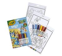 Colour by Numbers - Bluey (Includes 16 Colouring Pages and 6 Mini-Markers) | Early Years Educational Colouring Fun | For Ages 3+