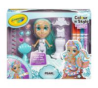 Crayola Colour 'n' Style Friends Mermaids - Pearl