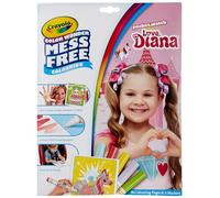 CRAYOLA Colour Wonder Love Diana, Mess Free Colouring Pages With 5 Markers Included, 23 Piece Set