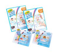 CRAYOLA Colour Wonder Mess Free Colouring Kit - 20 Markers & 60 Blank Pages, No Mess Colouring for Toddlers, Creative Set and Refill for Mess Free L