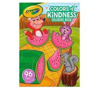 CRAYOLA Colours of Kindness Colouring Book (48 Pages) - Colours and Images That Represent Good Feelings | Ideal for Kids Aged 3+