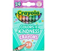 CRAYOLA Colours of Kindness Crayons - Assorted Colours Pack of 24