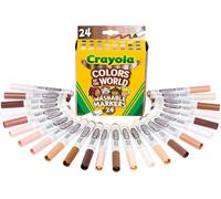 Crayola Colours of The World Markers 24 Pack