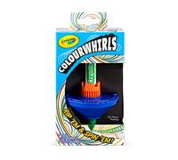 CRAYOLA - ColourWhirls, the spinning top of colours, game with 1 spinning top, assorted colours, challenges for family and friends, game and creative