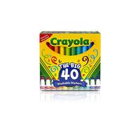 Crayola Crayola Wash Broad Line Marker, Pack of 40