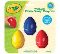 CRAYOLA Crayon Washable Egg My 1ST, Assorted, 3 Count (Pack of 1)