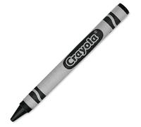 Crayola 5208361051 Bulk Crayons, Black, 12 Count (Pack of 1)