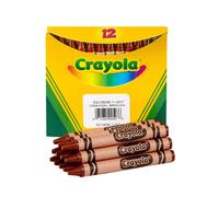 Crayola Crayons Brown Single Color Crayon Refill 12 Count Bulk Crayons School Supplies