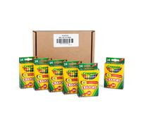 Crayola Crayons Bulk School Supplies For Kids 24 Count Crayon Box (Pack Of 6) Assorted Colors
