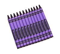 Crayola Crayons in Purple, Bulk Crayons, 12 Count, Violet, Standard (5208361040)